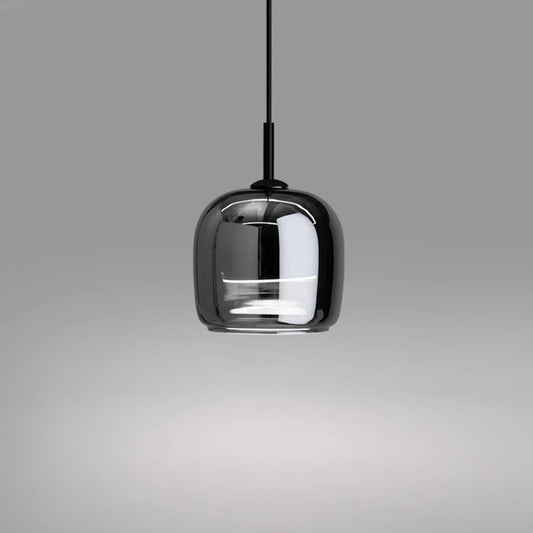 Nordic Style Black Glass Pendant Light